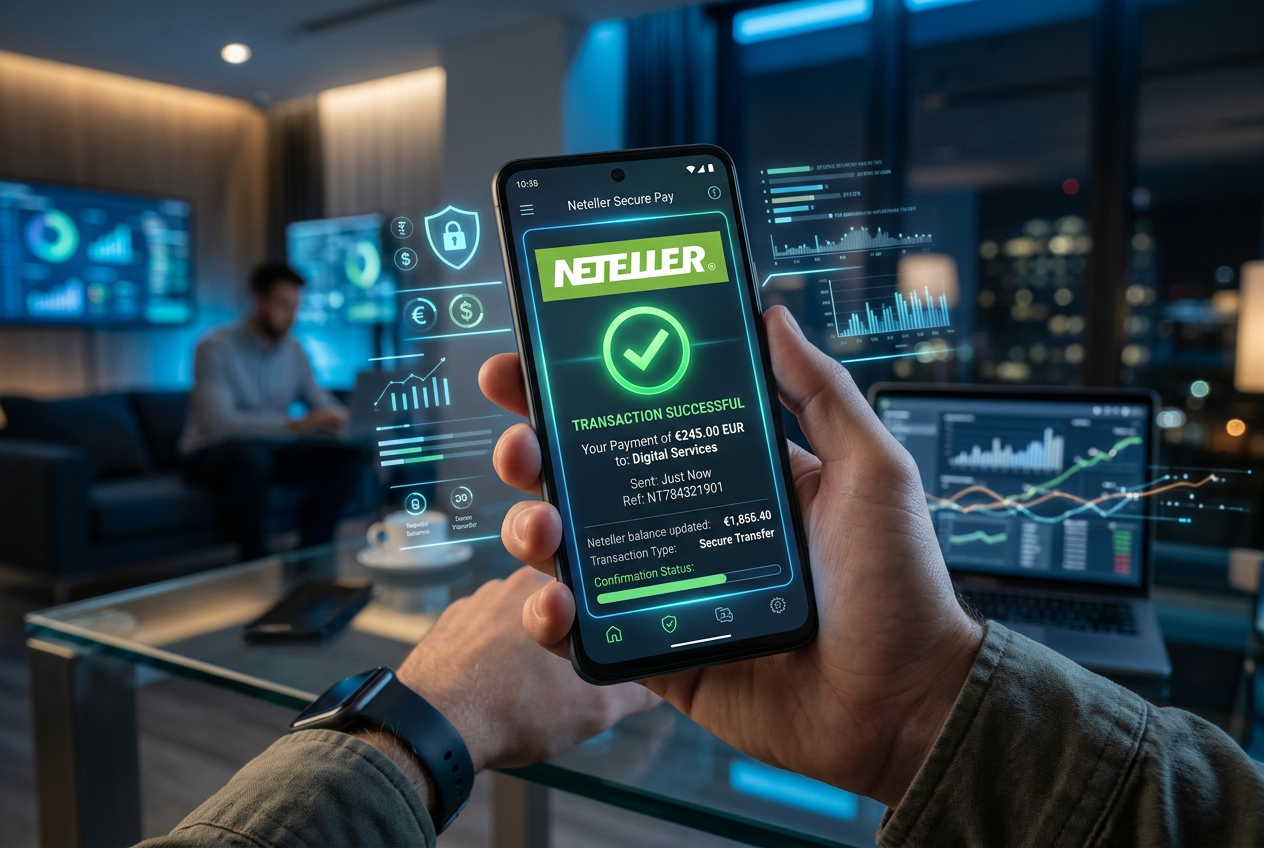 Průvodce Neteller kasiny 2026 - moderní digitální platby
